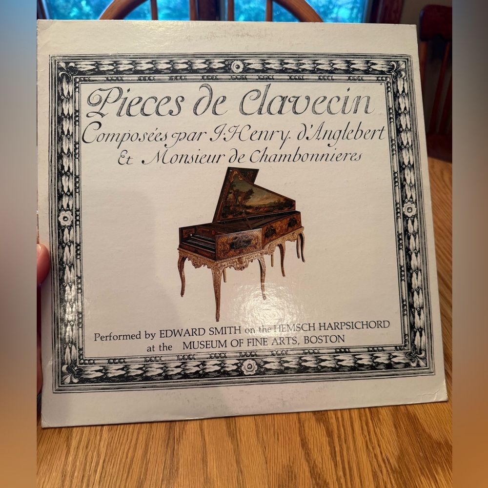 Pieces de Clavecin Vinyl Record
